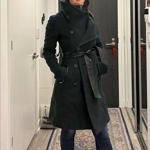 Mackage 3/4 length  wool pea coat size XS